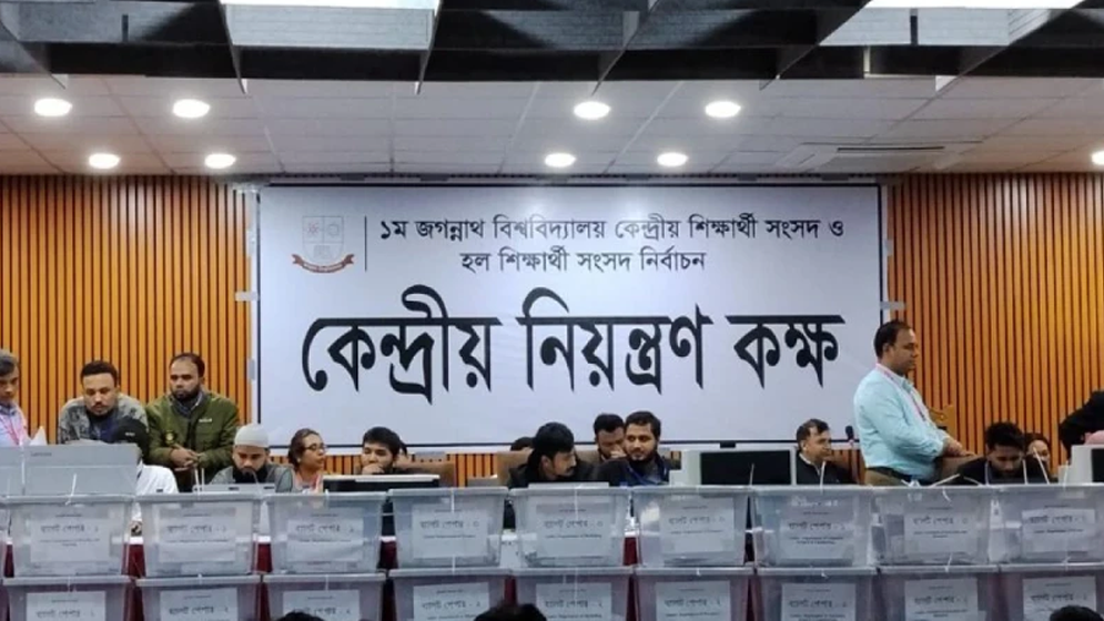 জকসু নির্বাচনে ২৬ কেন্দ্রের ফলাফল: শীর্ষ তিন পদে এগিয়ে ছাত্রশিবির