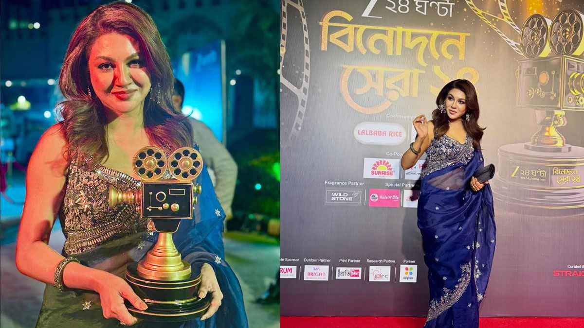 কলকাতায় সেরা অভিনেত্রীর পুরস্কার পেলেন জয়া আহসান