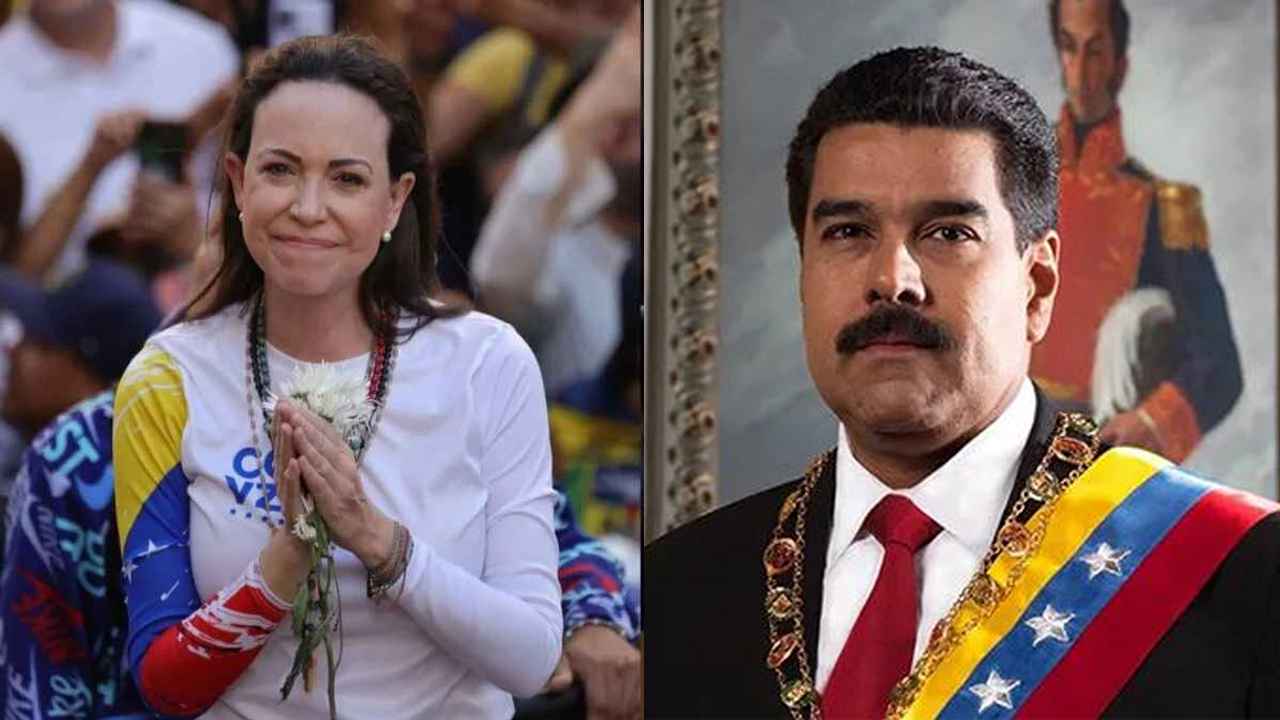 ভেনেজুয়েলায় প্রেসিডেন্ট আটক, যা বললেন আত্মগোপনে থাকা নোবেল জয়ী মাচাদো