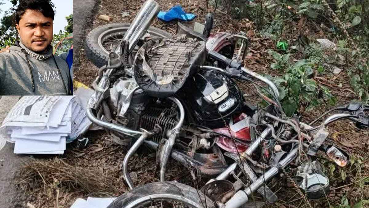 যাত্রীবাহী বাসের ধাক্কায় এনজিও কর্মী নিহত