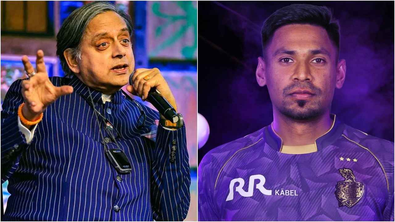 মুস্তাফিজের পাশে শশী থারুর— ‘এটা অন্যায়, কেউ আর আইপিএল খেলতে আসবে না’