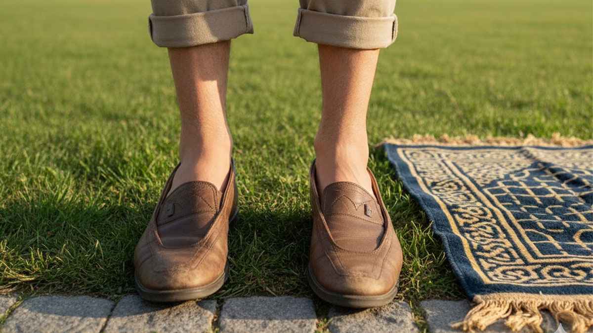 জুতা পরে নামাজ পড়া যাবে কি?
