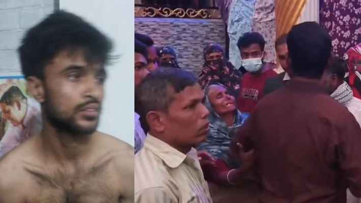 রুপগঞ্জে ছুরিকাঘাতে নারী নিহত, অভিযুক্তকে পুলিশের সামনে পিটিয়ে হত্যা