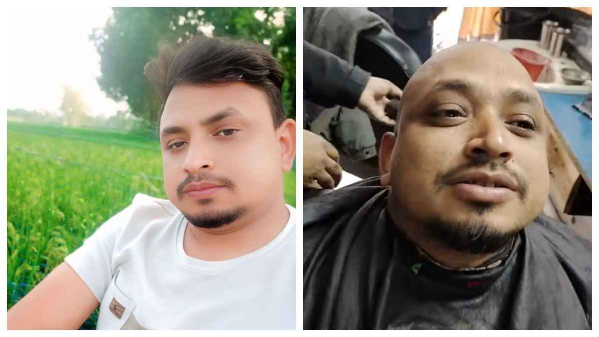 নেতা মনোনয়ন না পাওয়ায় বাজিতে হেরে মাথা ন্যাড়া করলেন বিএনপি কর্মী