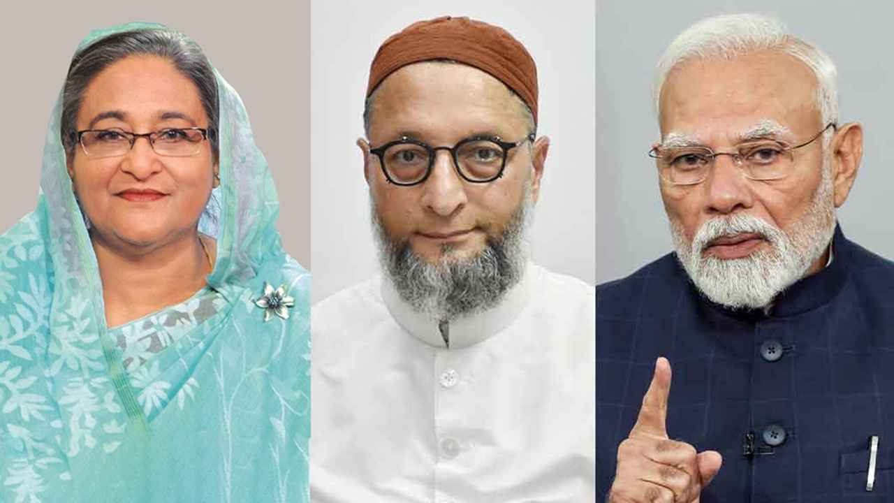 আপনার ‘বোন’কে আগে বাংলাদেশে পাঠান, মোদিকে ওয়াইসি