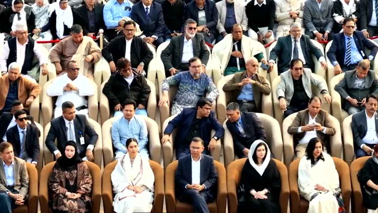 শোকসভার জন্য প্রস্তুত সংসদের দক্ষিণ প্লাজা, আসবেন তারেক রহমান