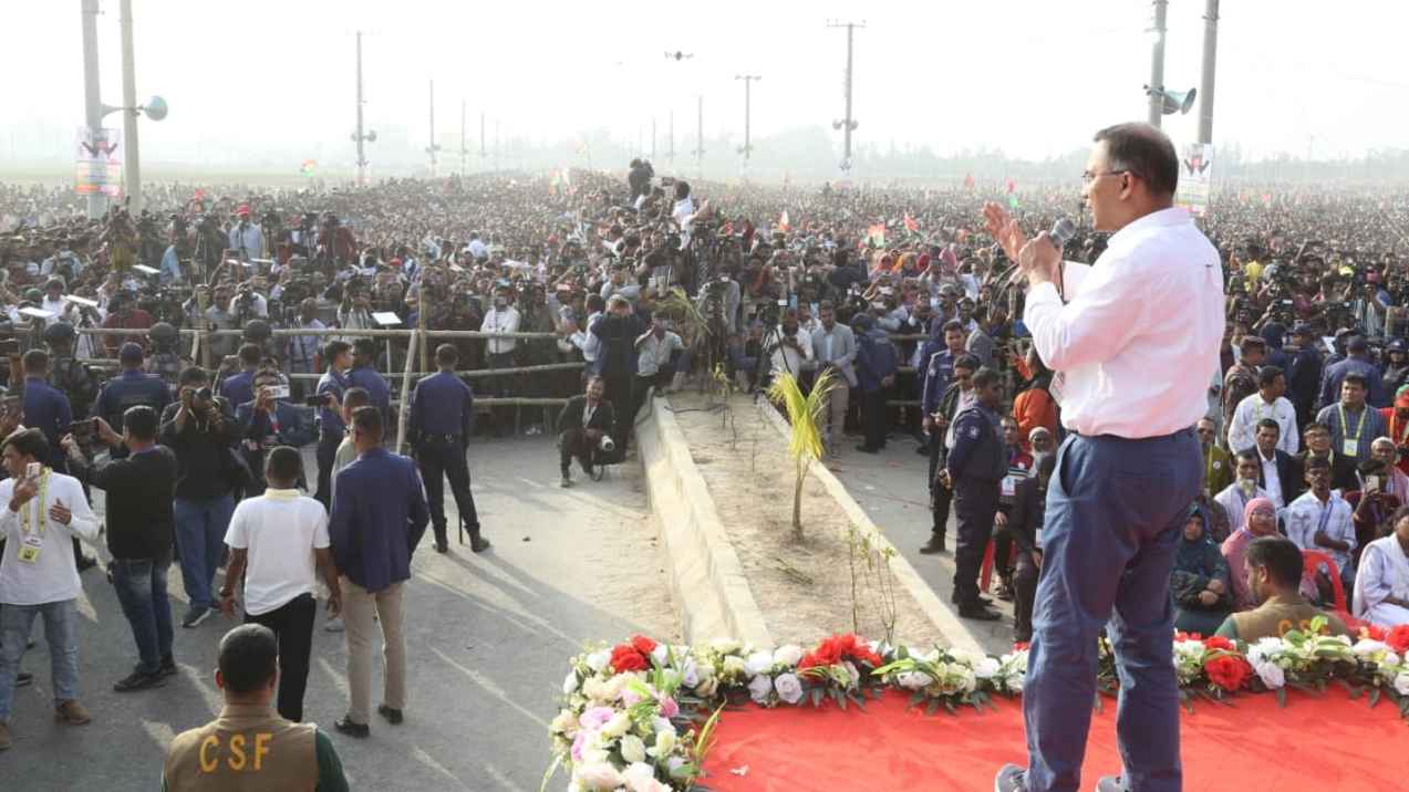 স্বৈরাচারের বিরুদ্ধে জবাব দিতে ধানের শীষে ভোট দিন: তারেক রহমান