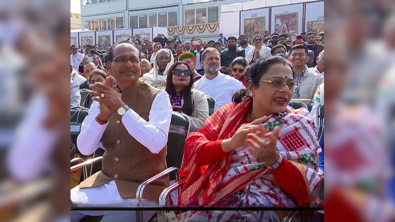 প্রজাতন্ত্র দিবসে ‘অপমানিত’ রাহুল গান্ধী, বসতে দেওয়া হয় তৃতীয় সারিতে