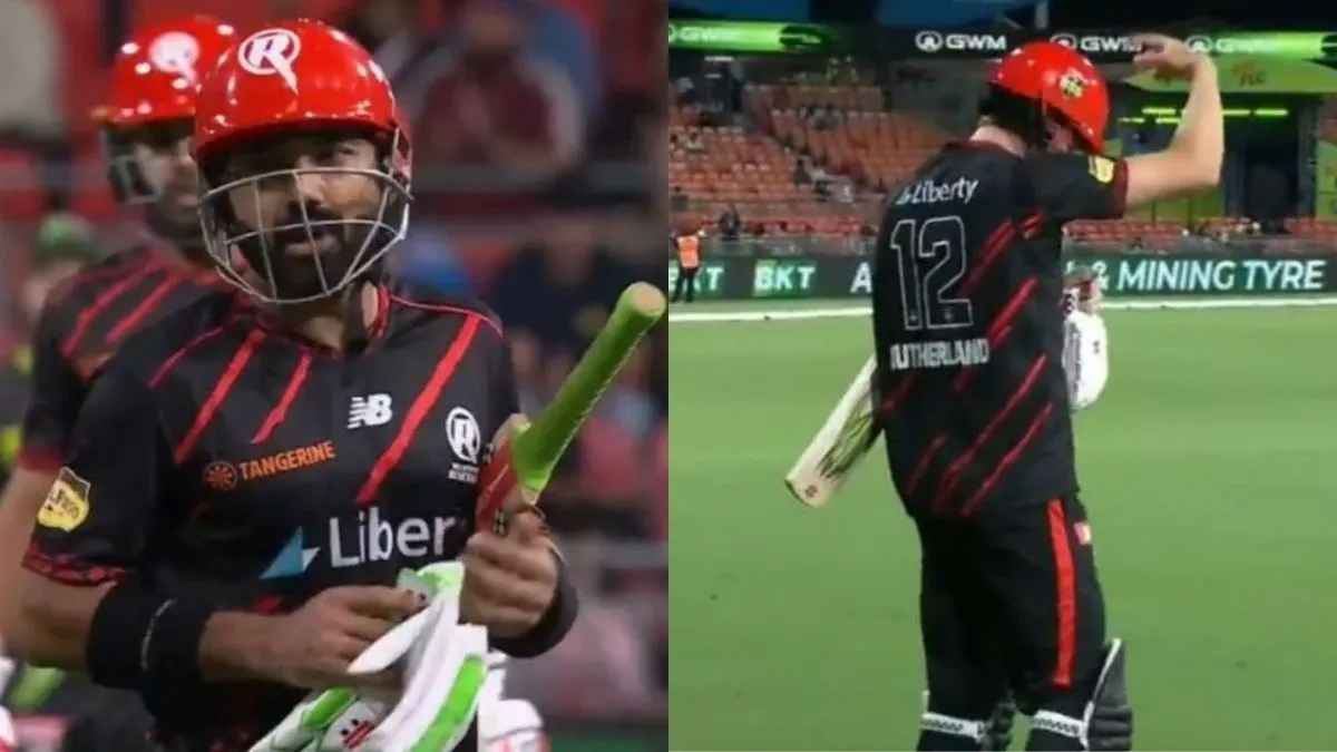 দ্রুত রান তুলতে ব্যর্থ রিজওয়ানকে রিটায়ার্ড আউট করলো মেলবোর্ন