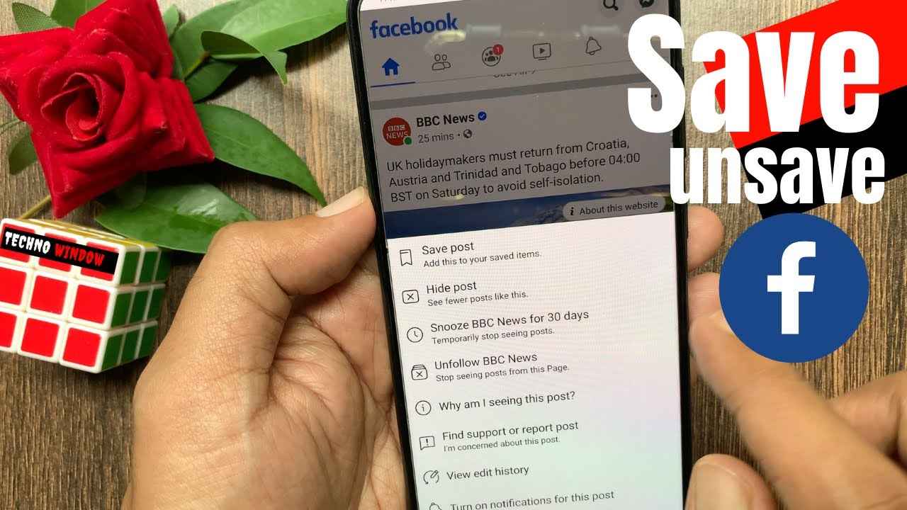 ফেসবুকে ভিডিও সেভ ও আনসেভ করবেন কীভাবে? জেনে নিন সহজ পদ্ধতি