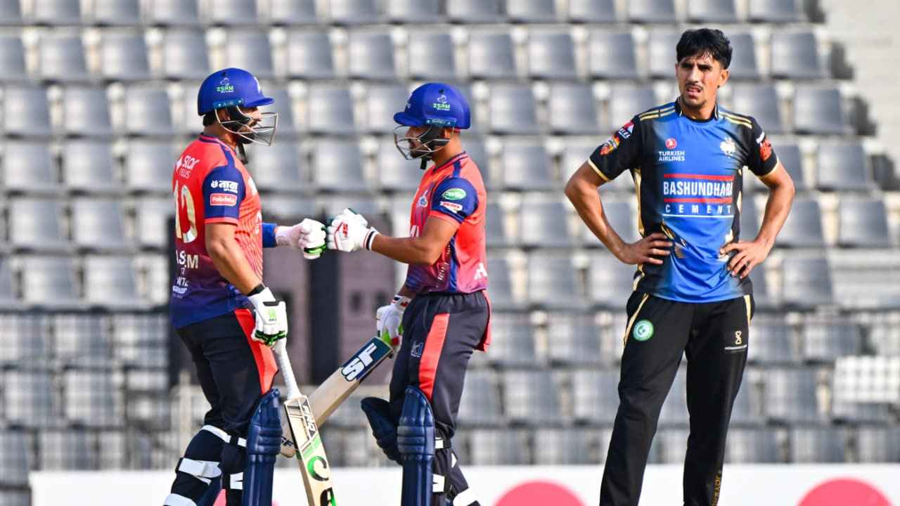 শান্ত-ওয়াসিমের ব্যাটে রংপুরের বিপক্ষে রাজশাহীর দাপুটে জয়