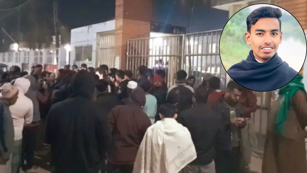 মধ্যরাতে আদালতে পাঠানো হলো বৈষম্যবিরোধী নেতা মাহাদীকে