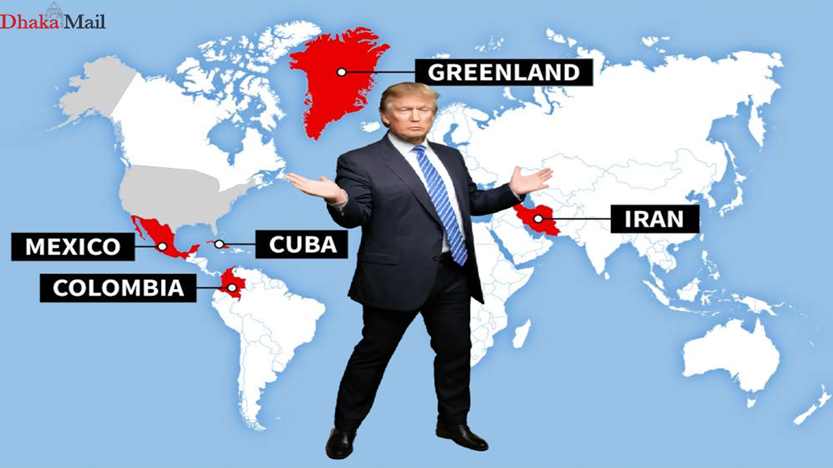 ভেনেজুয়েলার পর ট্রাম্পের নজরে যে ৫ দেশ