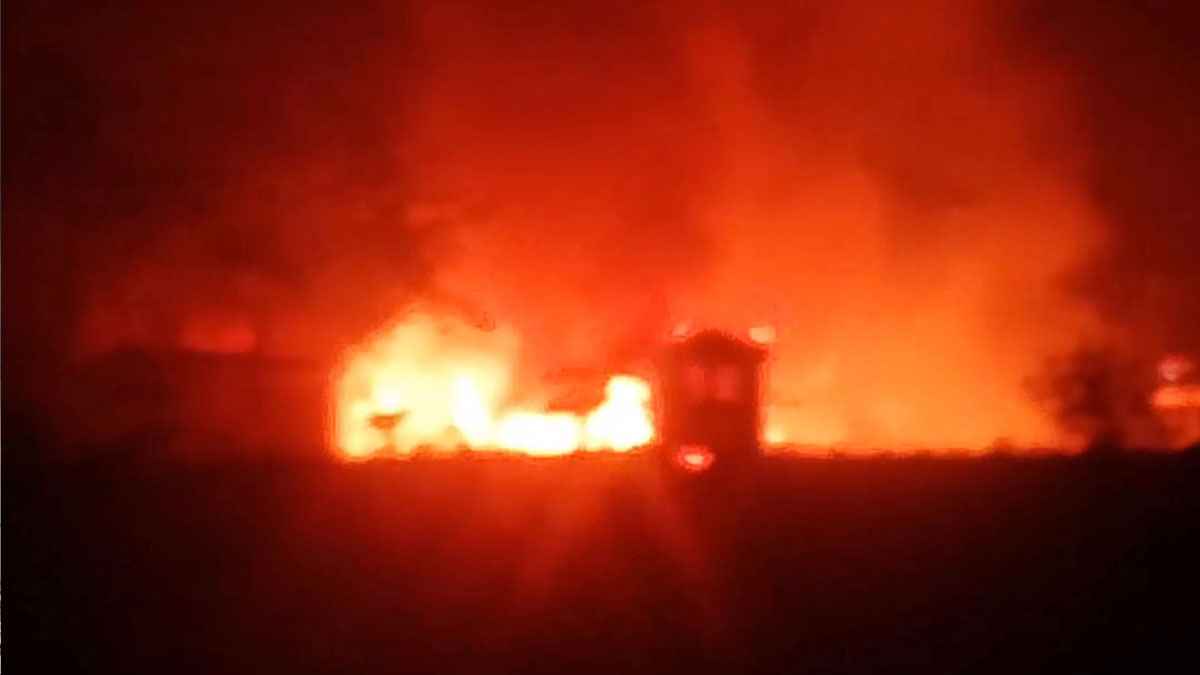 উখিয়ার রোহিঙ্গা ক্যাম্পে ভয়াবহ অগ্নিকাণ্ড