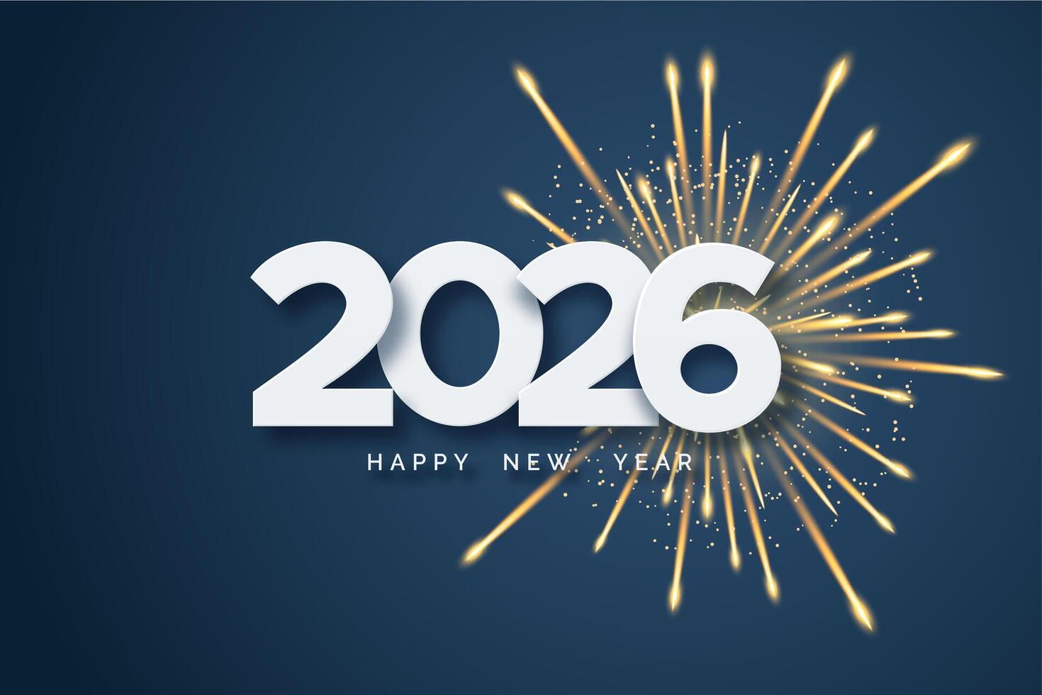 white-numbers-2026-with-fireworks-on-navy-background-happy-new-year-greeting-card-vector