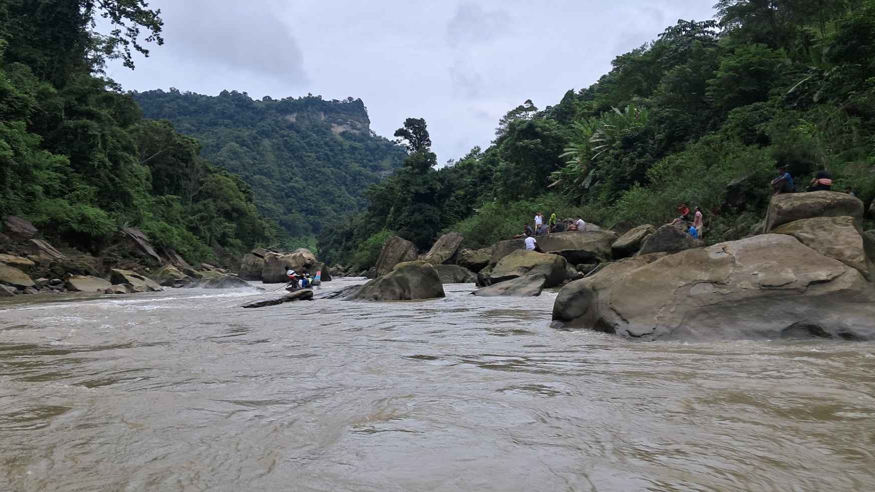 সাঙ্গু নদীতে পানি বৃদ্ধি, নাফাখুম ভ্রমণে সাময়িক সতর্কতা