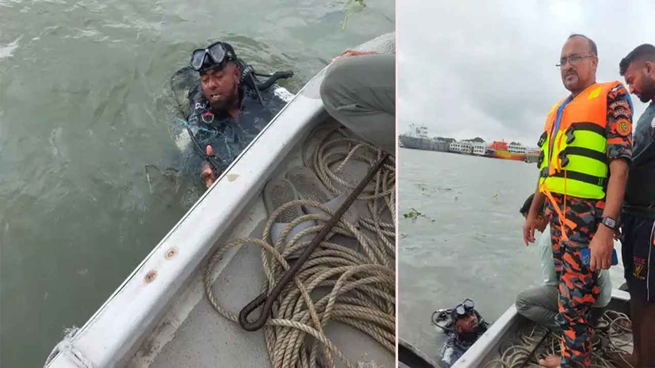 সদরঘাটে লঞ্চের ধাক্কায় ট্রলার ডুবে নিখোঁজ ২