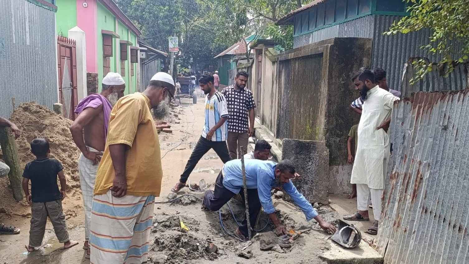 ব্রাহ্মণবাড়িয়ায় অবৈধ গ্যাস সংযোগ বিচ্ছিন্ন