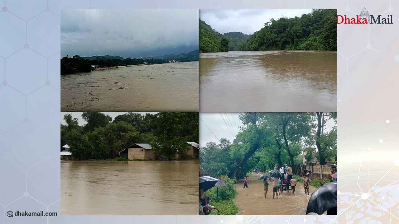 বৃষ্টিতে বিপর্যস্ত বান্দরবানবাসী, লামা-আলীকদম সড়ক যোগাযোগ বিচ্ছিন্ন