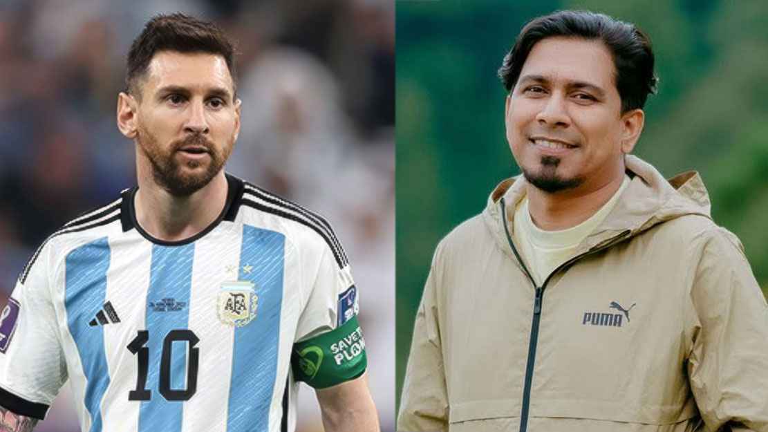 মেসির হাতে আরেকবার কাপ দেখতে চাই: কাজল আরেফিন অমি