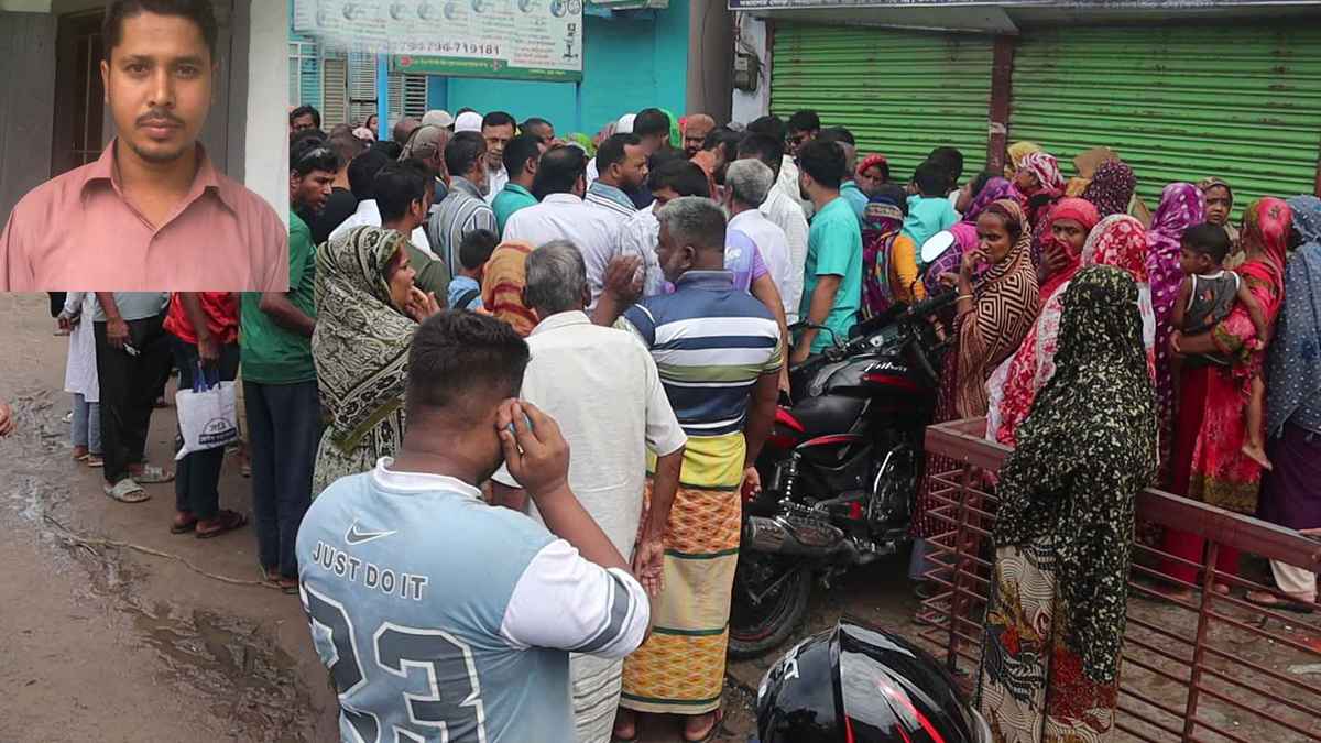 নওগাঁয় বিআরটিসি যাত্রীবাহী বাসচাপায় শিক্ষক নিহত