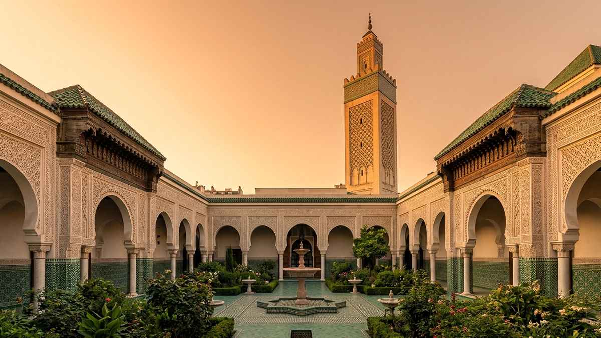 প্যারিস গ্র্যান্ড মসজিদ: মুসলিম সৈন্যদের আত্মত্যাগের স্মৃতিতে নির্মিত ঐতিহাসিক মসজিদ