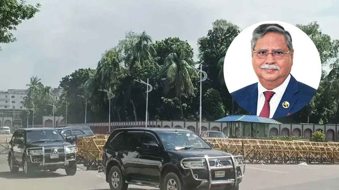 গুলশানের বাসভবনে সাবেক রাষ্ট্রপতি সাহাবুদ্দিন