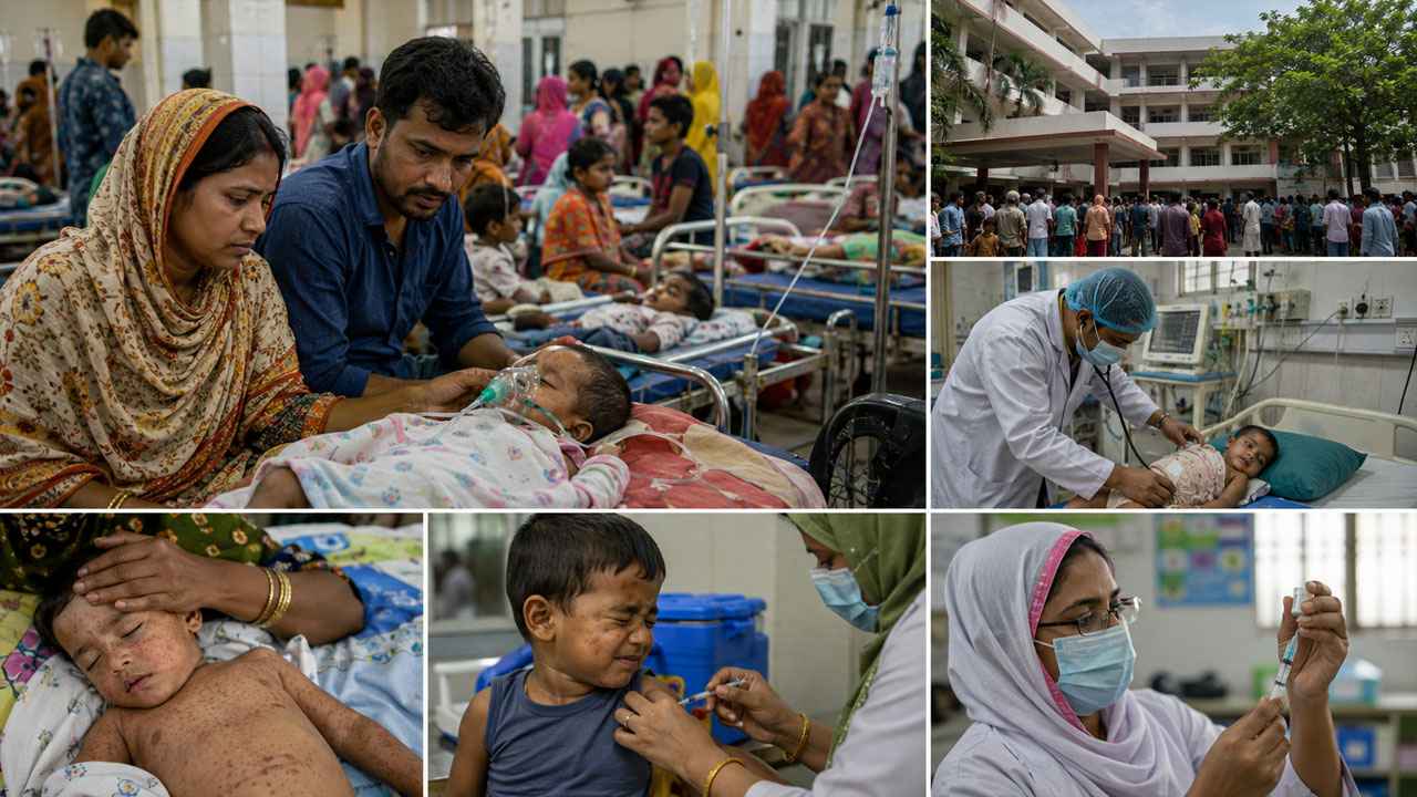 হাম পরিস্থিতি কেন সামাল দিতে পারছে না সরকার?