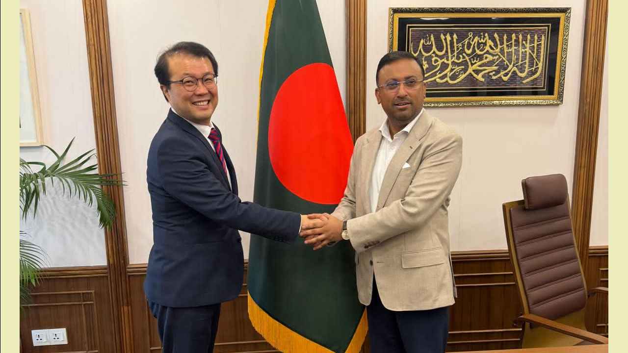পররাষ্ট্র উপদেষ্টার সঙ্গে দক্ষিণ কোরিয়ার রাষ্ট্রদূতের বৈঠক