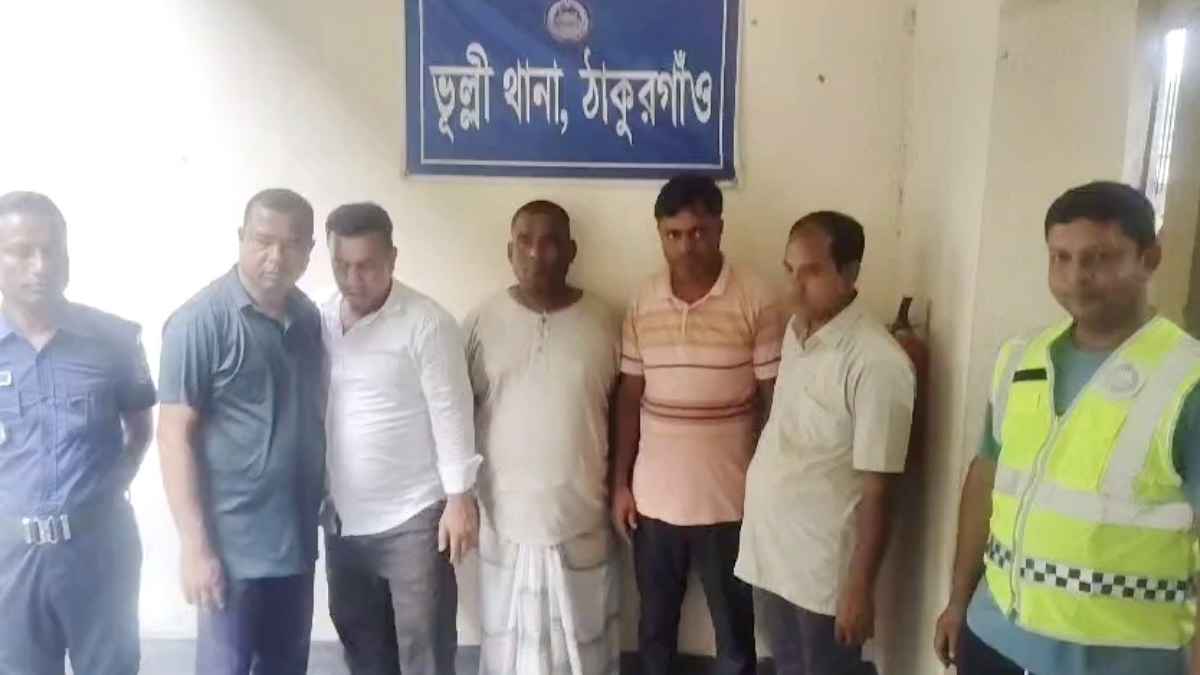 ঠাকুরগাঁওয়ে যুবদল নেতাসহ ডলার প্রতারণা চক্রের ৫ সদস্য গ্রেফতার
