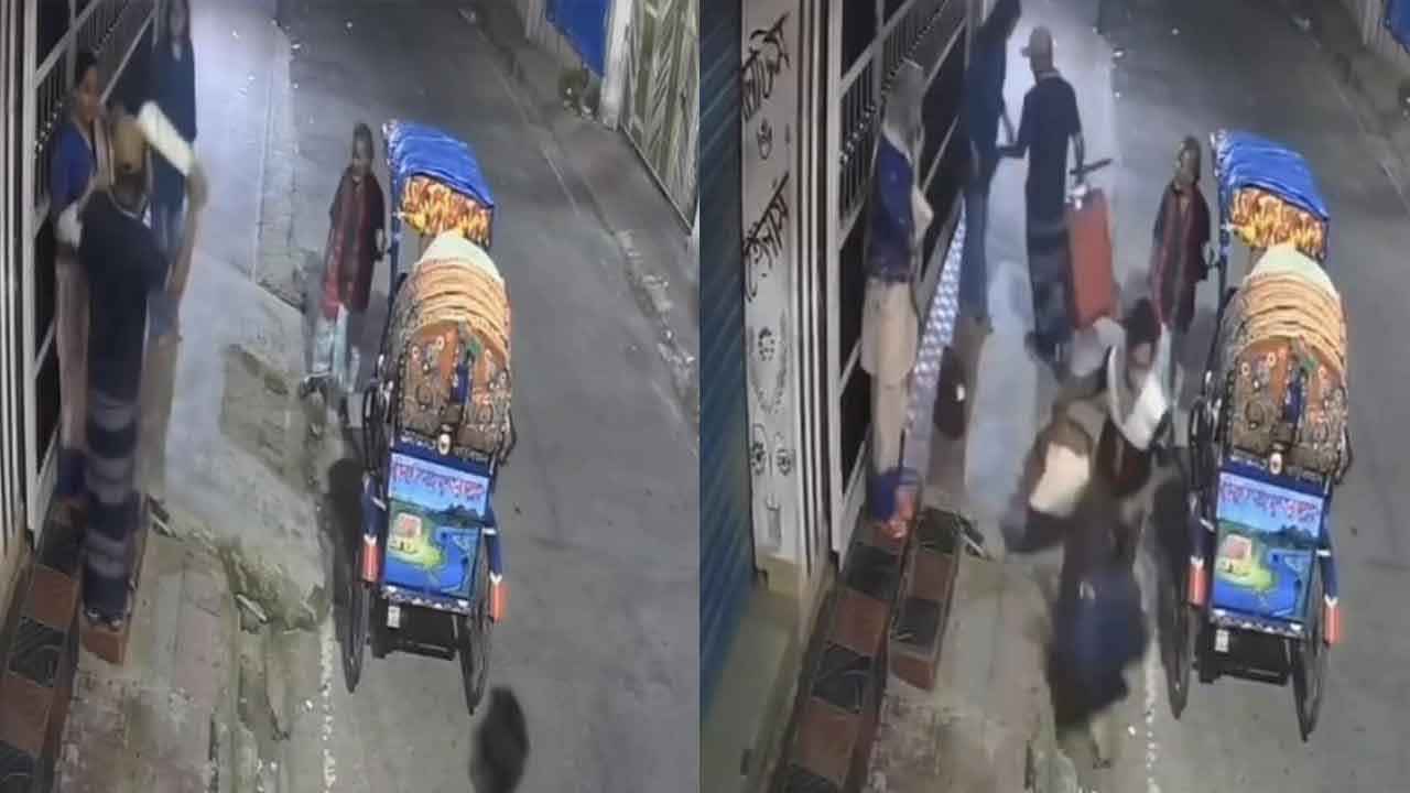 ছুটি শেষে ঢাকায় ফিরে নিজ বাসার গেটে ছিনতাইয়ের শিকার দুই নারী