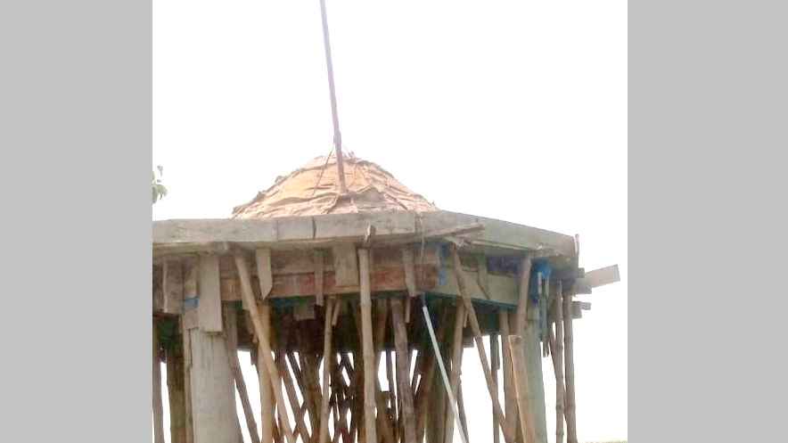 বজ্রপাত ঠেকাতে ঠাকুরগাঁওয়ে অকার্যকর সরকারি উদ্যোগ