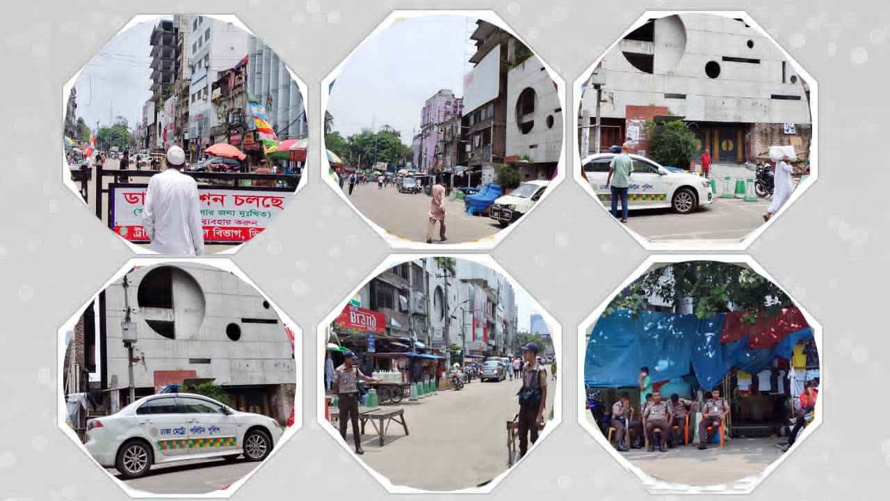 সুনসান আ.লীগের কেন্দ্রীয় কার্যালয়, পুলিশের কড়া অবস্থান