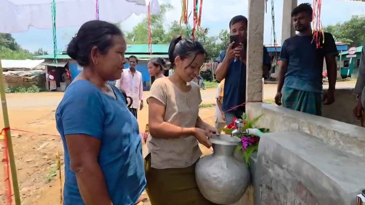 দূর হলো কুরাংপাড়া ও বাজারের পানির সংকট, স্বস্তিতে শতাধিক পরিবার
