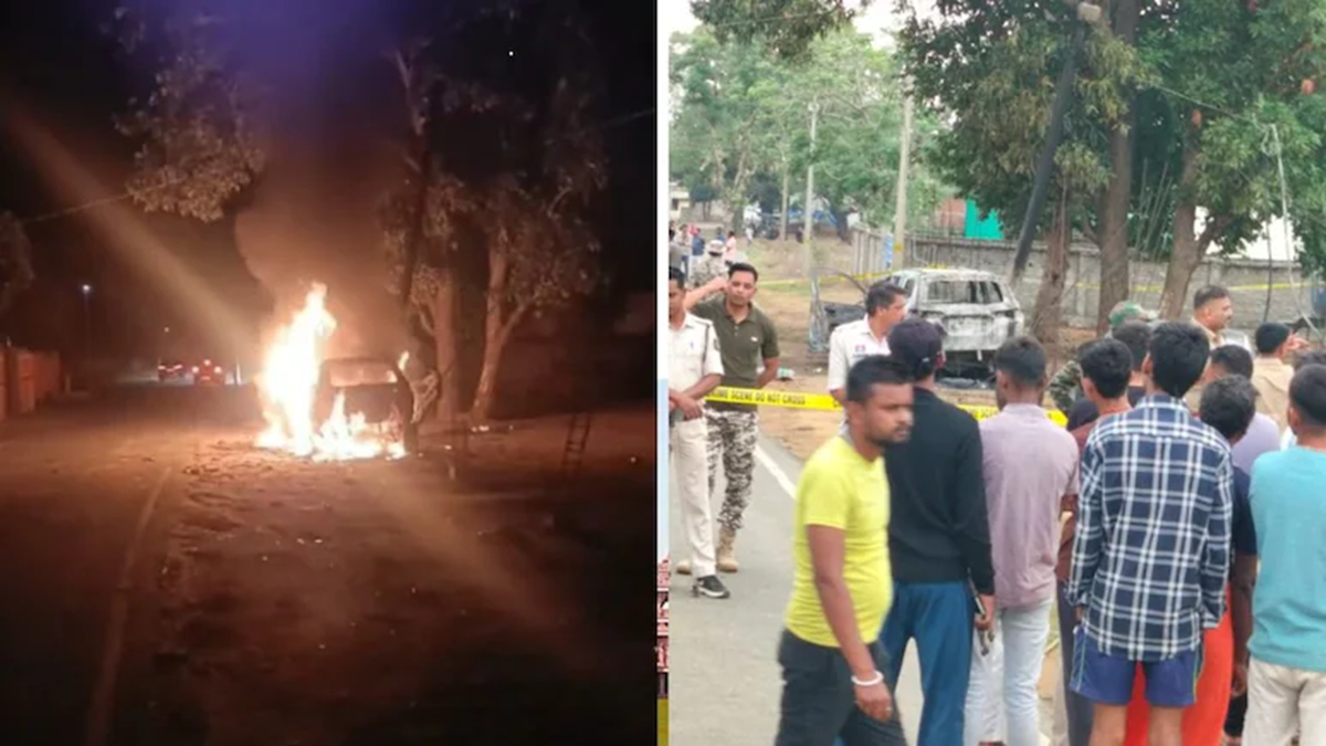 ভারতে বিজেপি নেতাকে জ্যান্ত পুড়িয়ে হত্যা