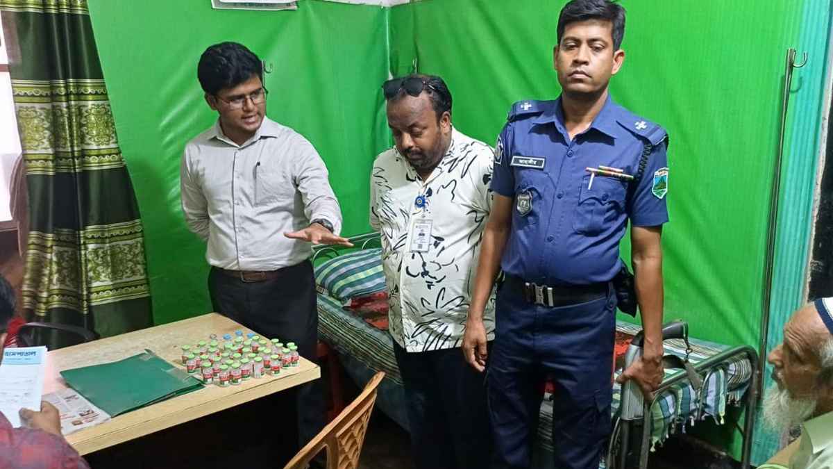 বগুড়ায় লাইসেন্স ও ডাক্তার ছাড়াই চলছিল ক্লিনিক, পরিচালকের কারাদণ্ড