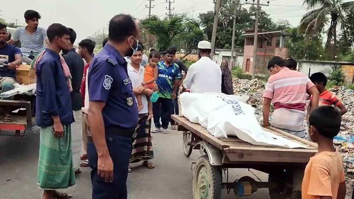 গাজীপুরে ময়লার ভাগাড় থেকে যুবকের মরদেহ উদ্ধার