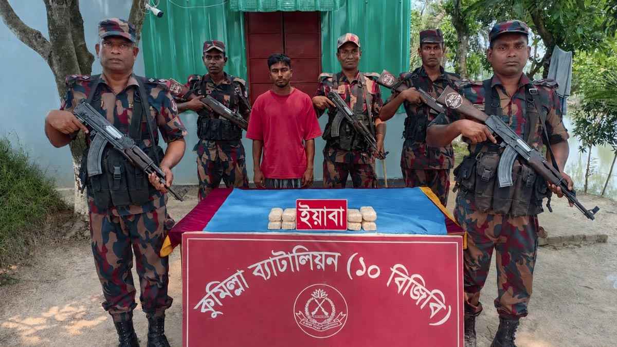 কুমিল্লায় ইয়াবাসহ মাদক কারবারি আটক