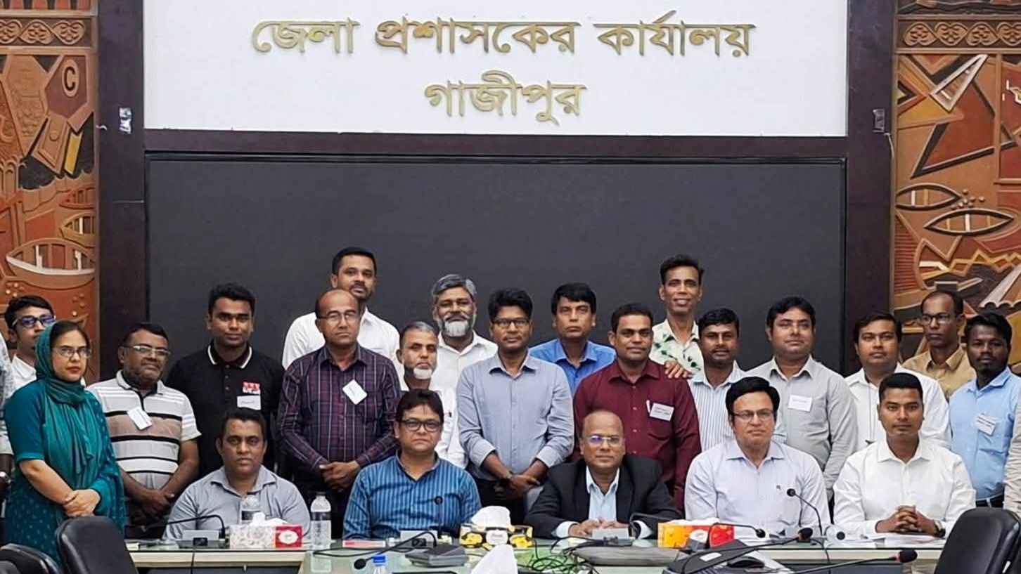 গাজীপুরে কর্মরত সাংবাদিকদের নিয়ে তিন দিনের প্রশিক্ষণ কর্মশালা শুরু