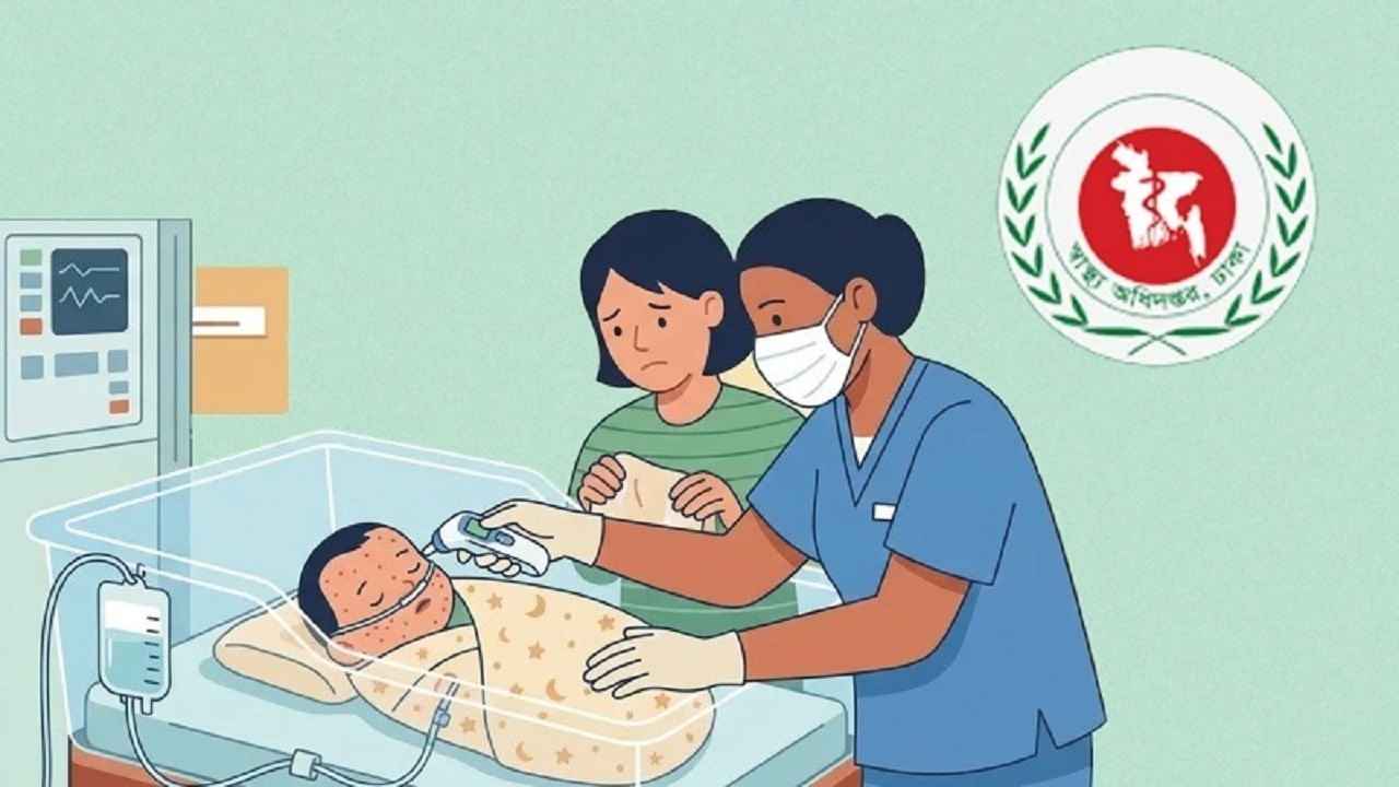 হামের উপসর্গে আরও ৩ শিশুর মৃত্যু