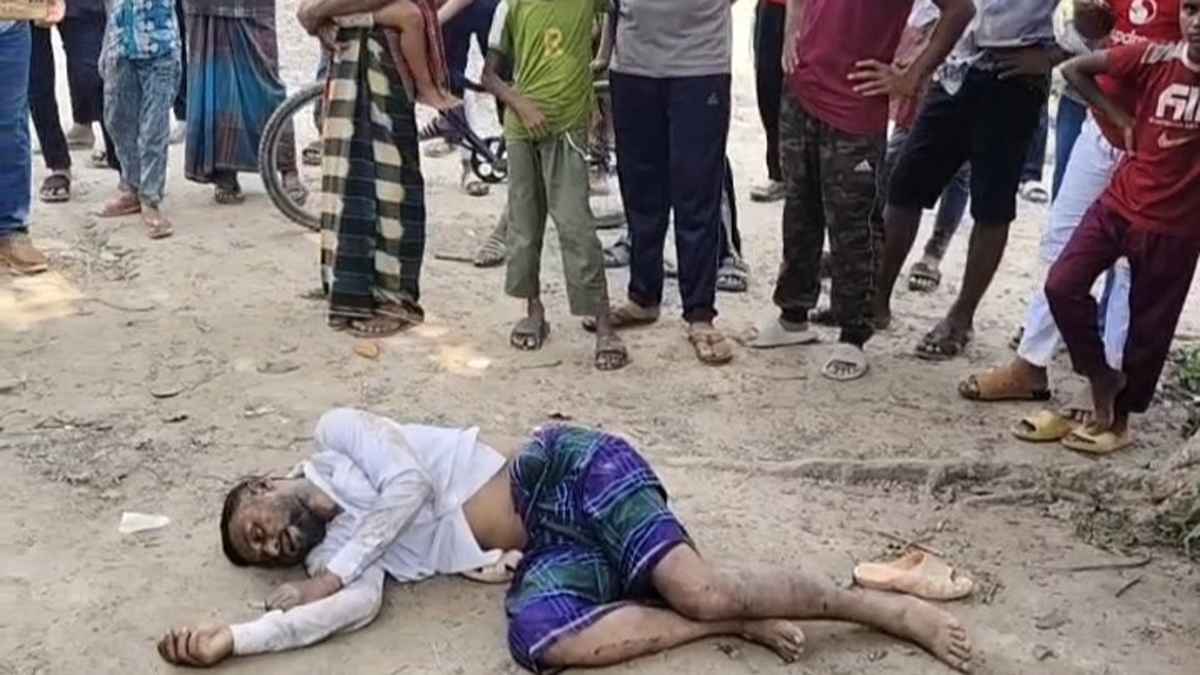 ঝিনাইদহে ধর্ষণের অভিযোগে রিকশাচালককে গণপিটুনি