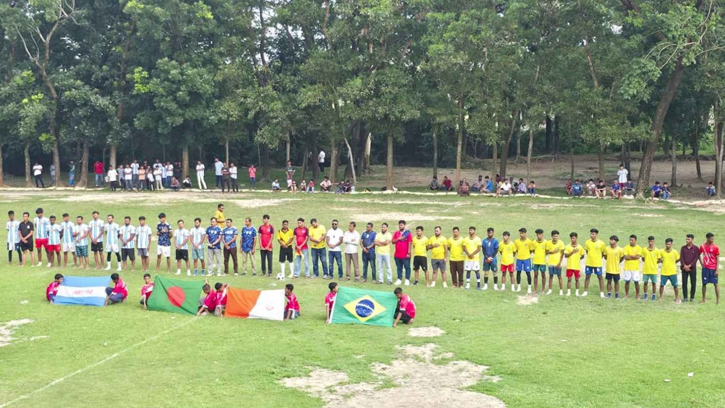 আর্জেন্টিনা সমর্থকদেরকে হারিয়ে ব্রাজিল সমর্থকদের জয়