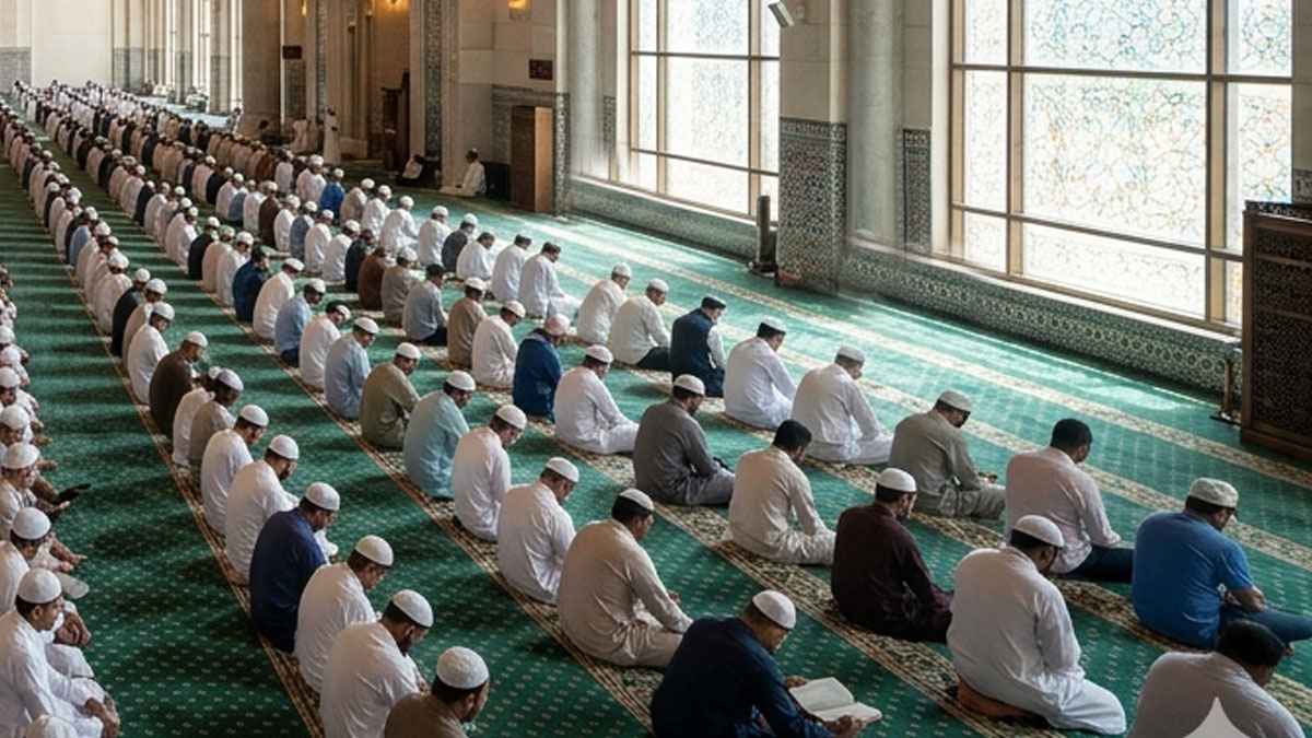 মসজিদে দেরিতে এসে কাতার ডিঙিয়ে সামনে যাওয়া কি জায়েজ?