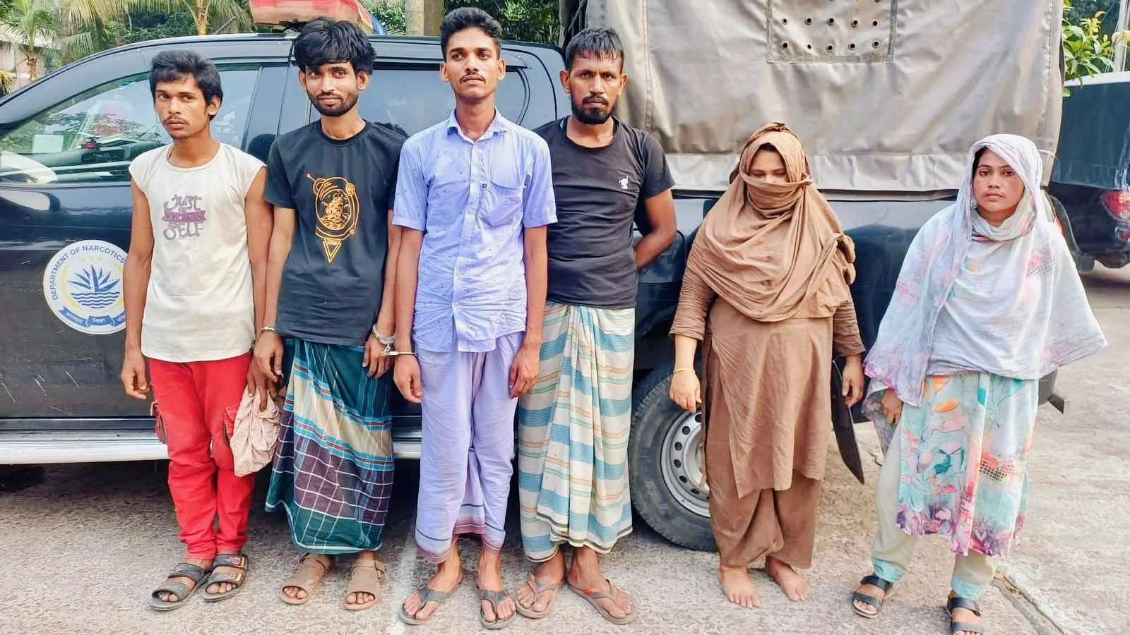 নাটোরে মাদকবিরোধী অভিযানে ৬ জন গ্রেফতার