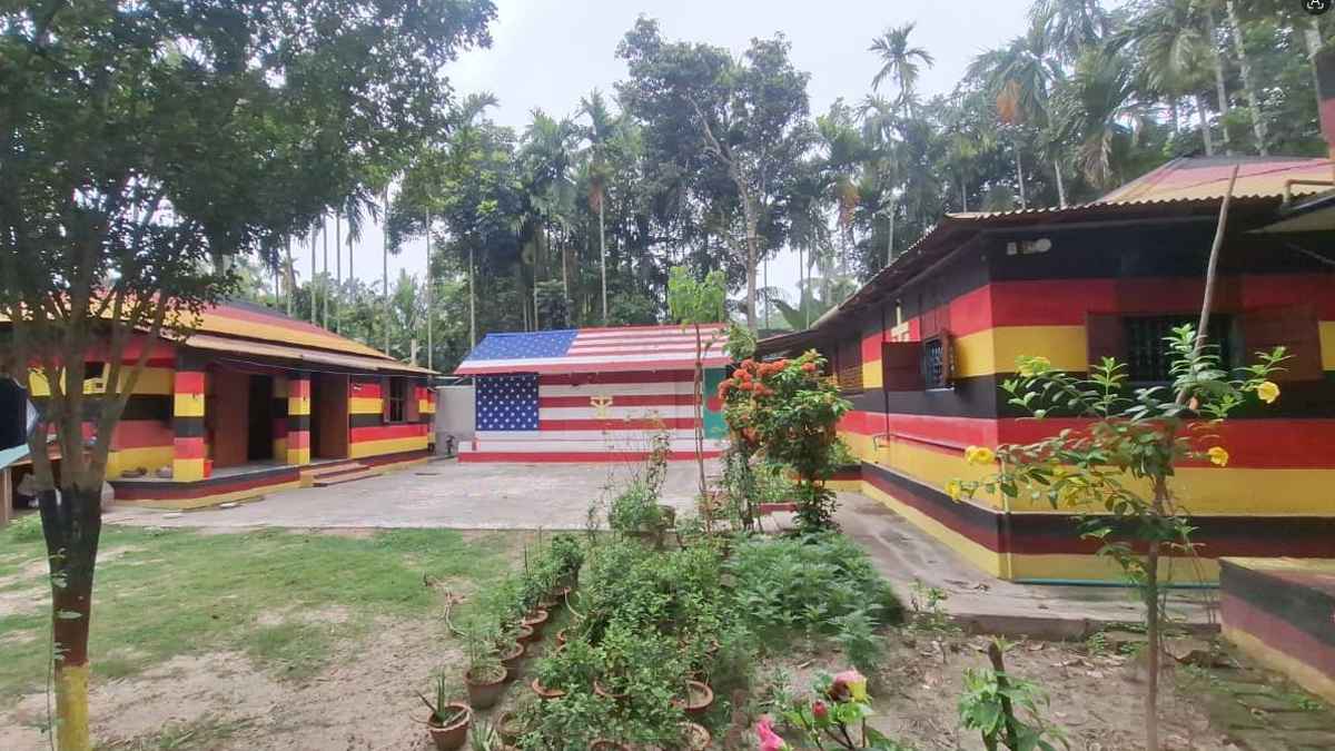 প্রবাসী সাগরের বাড়ি যেন নাটোরের বুকে এক টুকরো জার্মানি