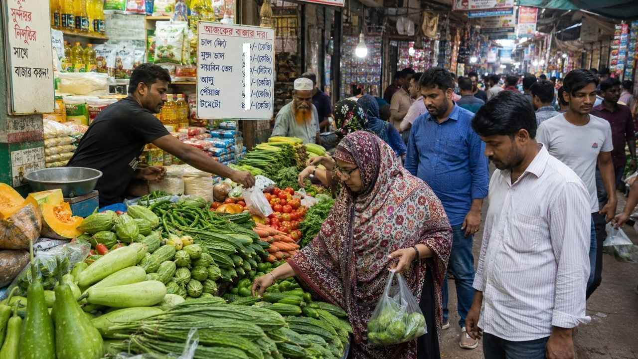 নিত্যপণ্যের দাম বাড়ছে, চাপে নিম্ন ও মধ্যবিত্ত
