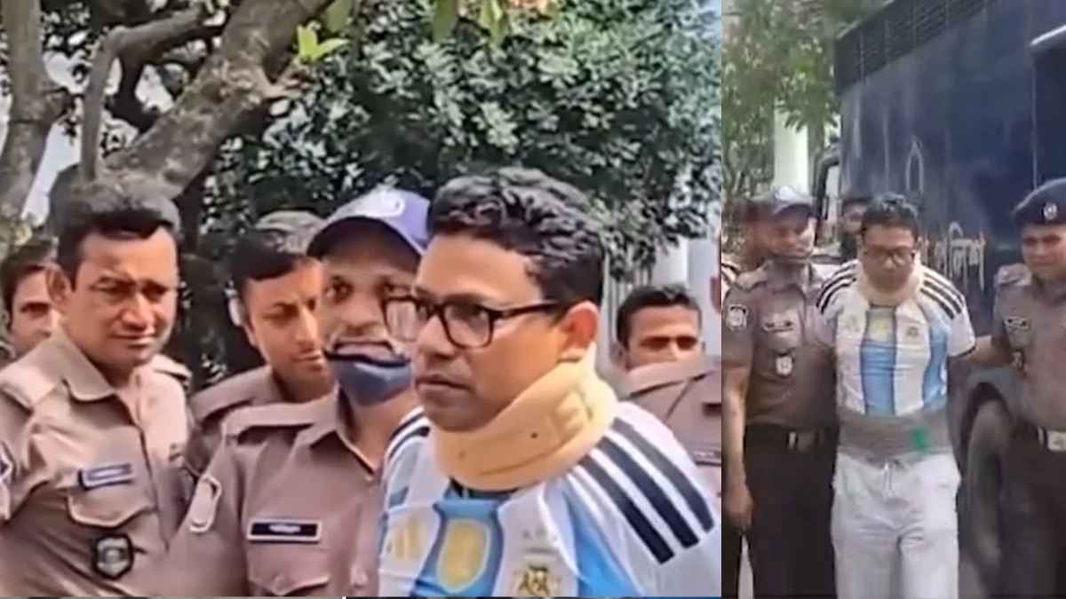 পলক কি আর্জেন্টিনার ভক্ত, নাকি ব্রাজিলদের মন জিততেই ... (ভিডিও)