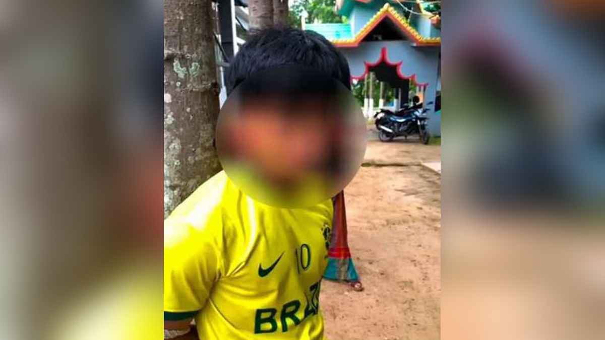 ব্রাজিলের জার্সি পরে দানবাক্স চুরির সময় আটক তরুণ