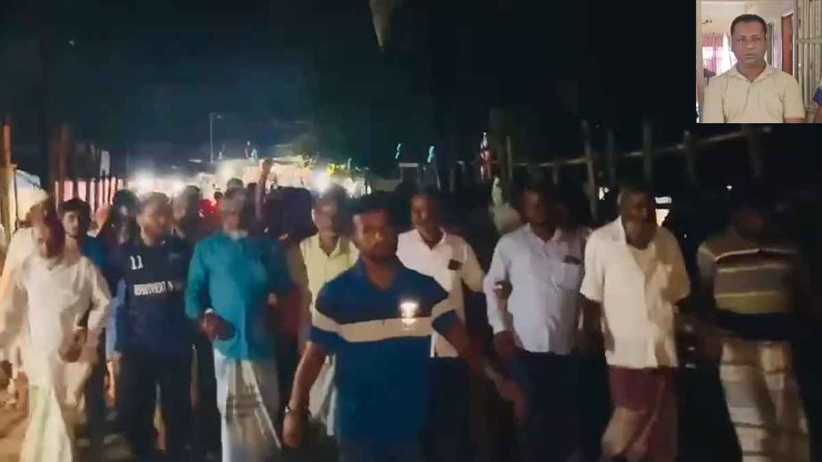 শরীয়তপুরে আ. লীগ নেতার মুক্তির দাবিতে বিএনপি কর্মীদের মিছিল