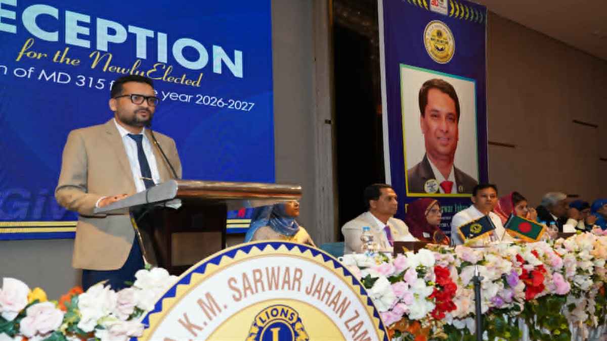 লায়ন্স ক্লাব ডিস্ট্রিক্ট-৩১৫ বি'র নতুন ক্যাবিনেট সেক্রেটারি শাহিন